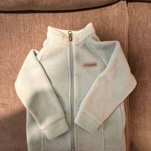 Columbia Kids Soft Blue Fleece Hoodie